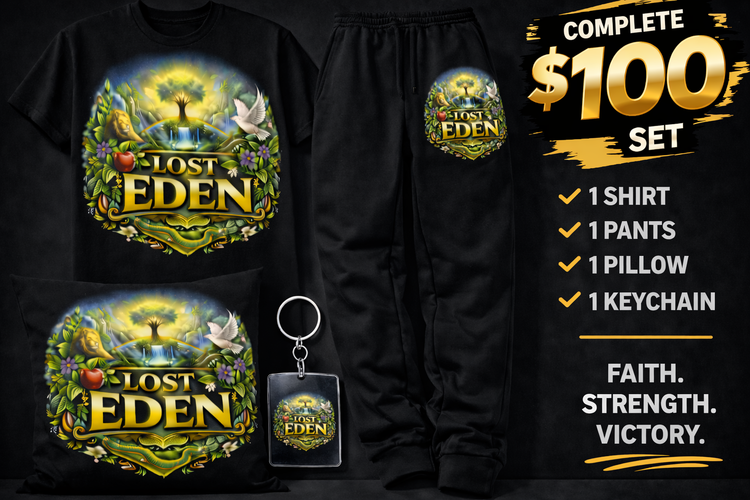 Lost Eden Street Faith Collection